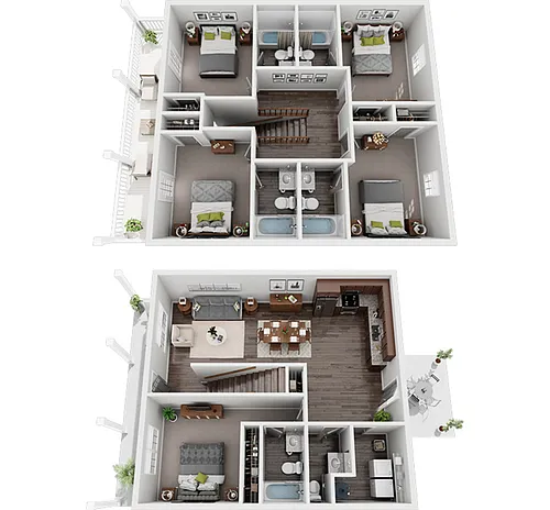 Floor plan The Oak