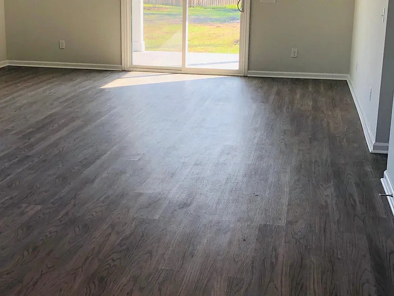 Kitchen is open to living area