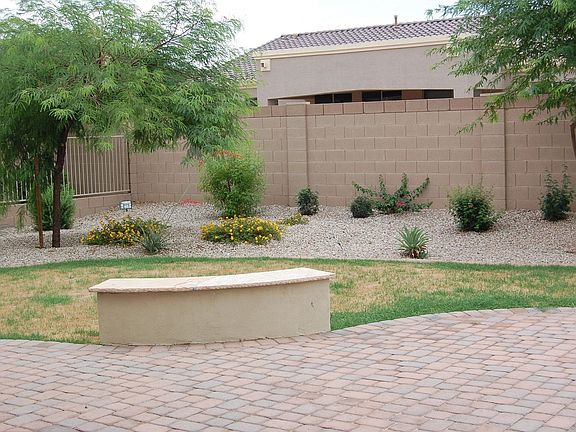 Southeast side of yard