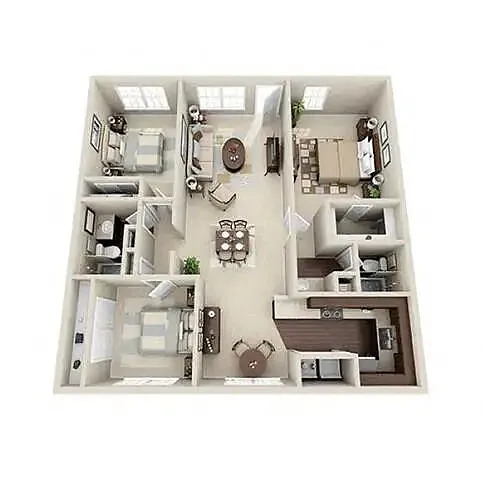 Floor plan Birgantine