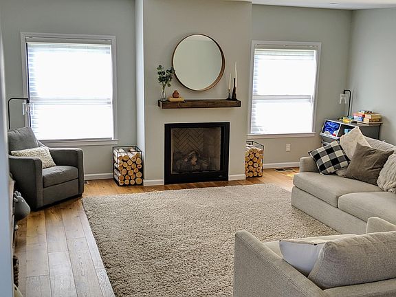 Living room, leading to garden through double sliding doors
