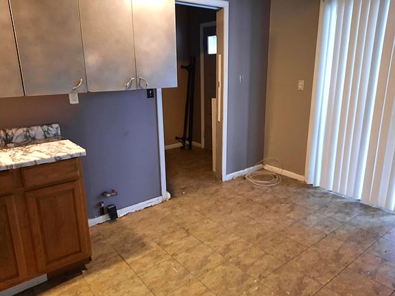 Kitchen space for stove