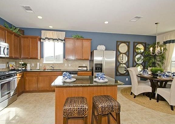Photo of Centex Model Home with Same Floor Plan, Not of Actual Home Listed