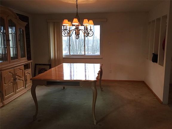 Another view of the formal dining room