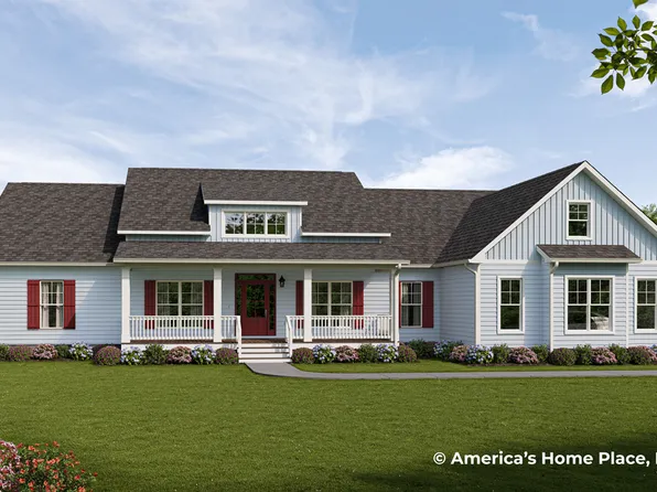 Manchester B Modern Farmhouse Plan, Conroe, TX: Build On Your Lot