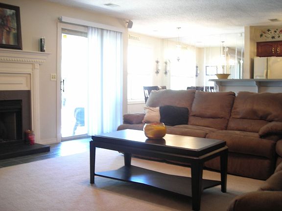Living room with balcony