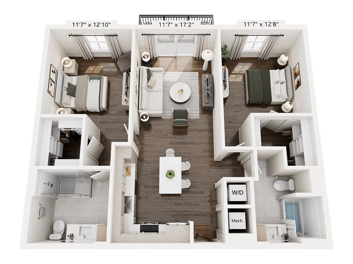 Floor plan B1M
