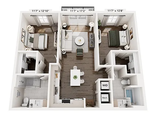 Floor plan Hereford