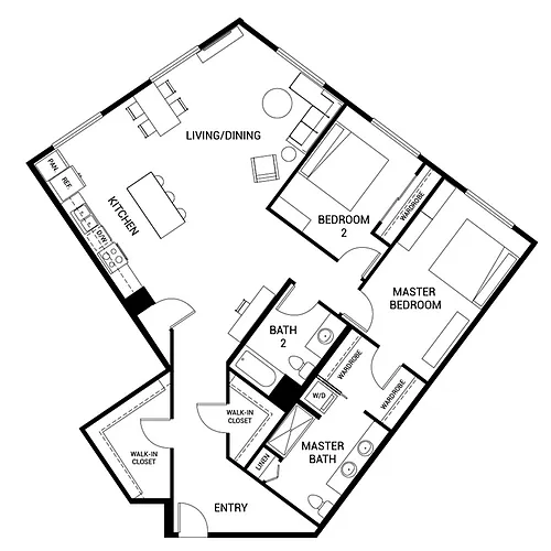 Floor plan B8