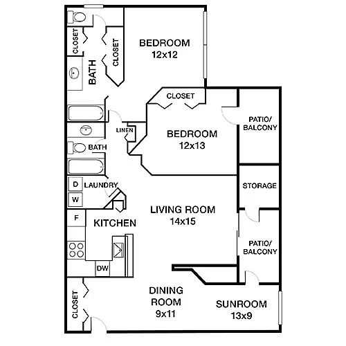 Floor plan Magnolia Premier