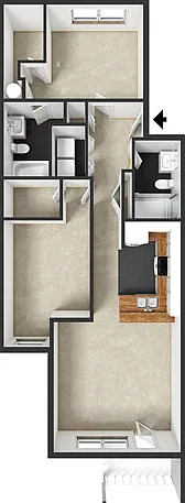 Commons at Hawthorn Village Apartments — Photo 53
