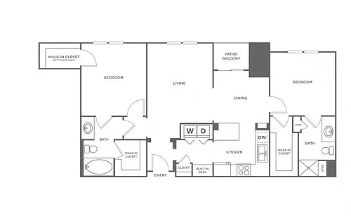 Floor plan Ouray - Platinum Renovation