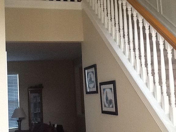 Two story foyer