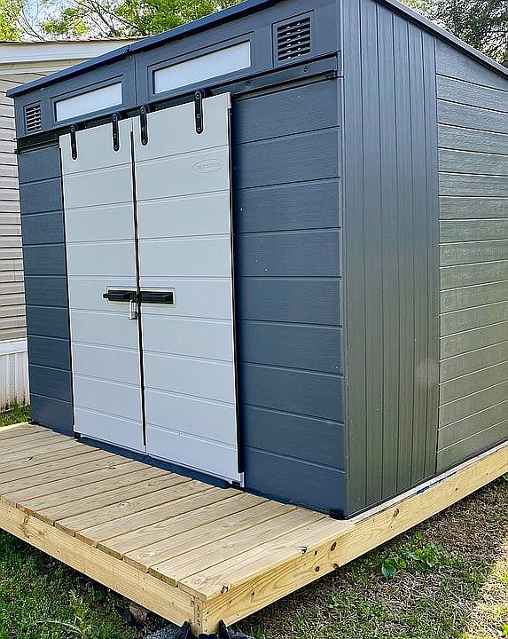 8x7' Shed