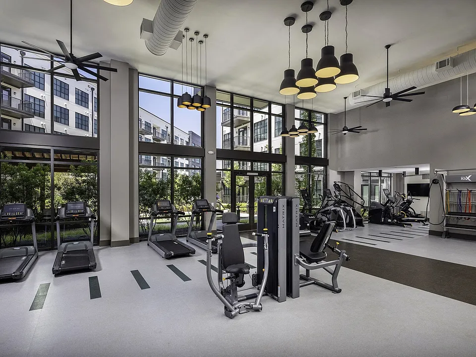 Our spacious fitness center offers a variety of equipment to meet your needs.
