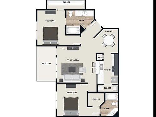 Floor plan B3