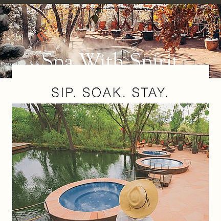 Spa Right down the street 