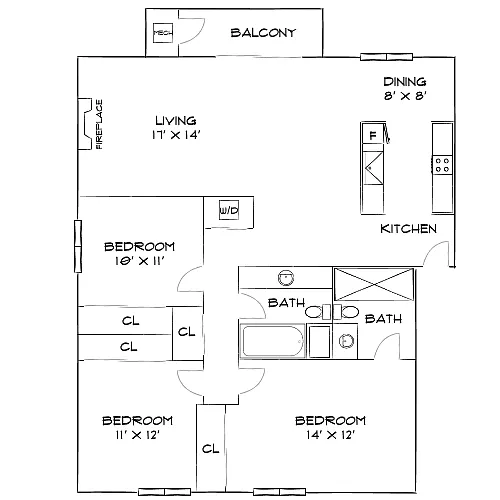 Floor plan Design 3A Premier 4