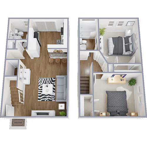 Floor plan Plan C