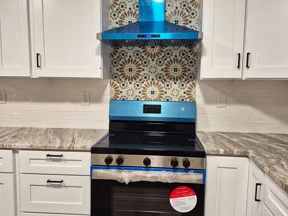All new high-end cabinets and finishes. Brand new, high efficient appliances.