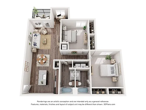 Floor plan B1N