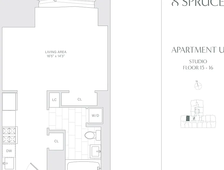 8 Spruce St #15U — Photo 2