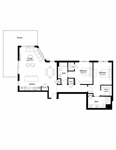 Floor plan B3BPH