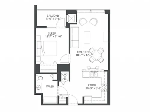 Floor plan Mod