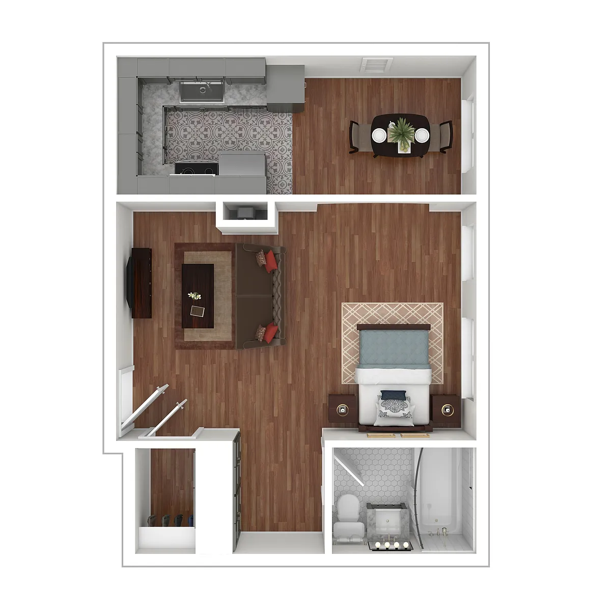 Floor plan East Village