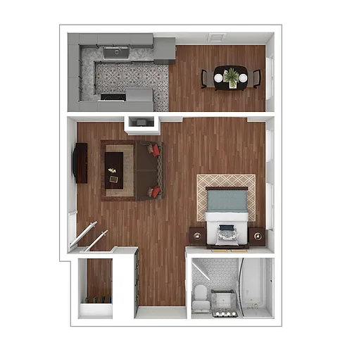 Floor plan West Village