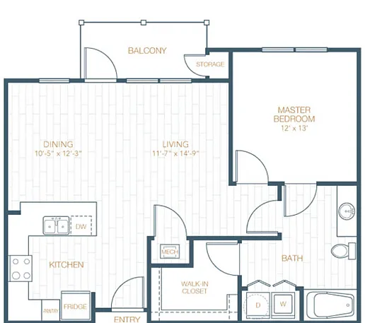 Floor plan A2
