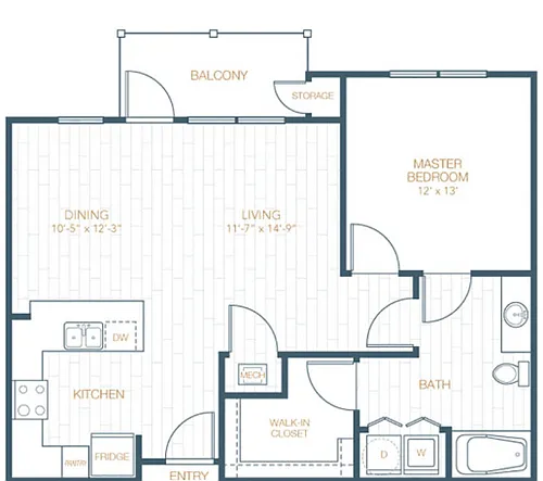 Floor plan A2
