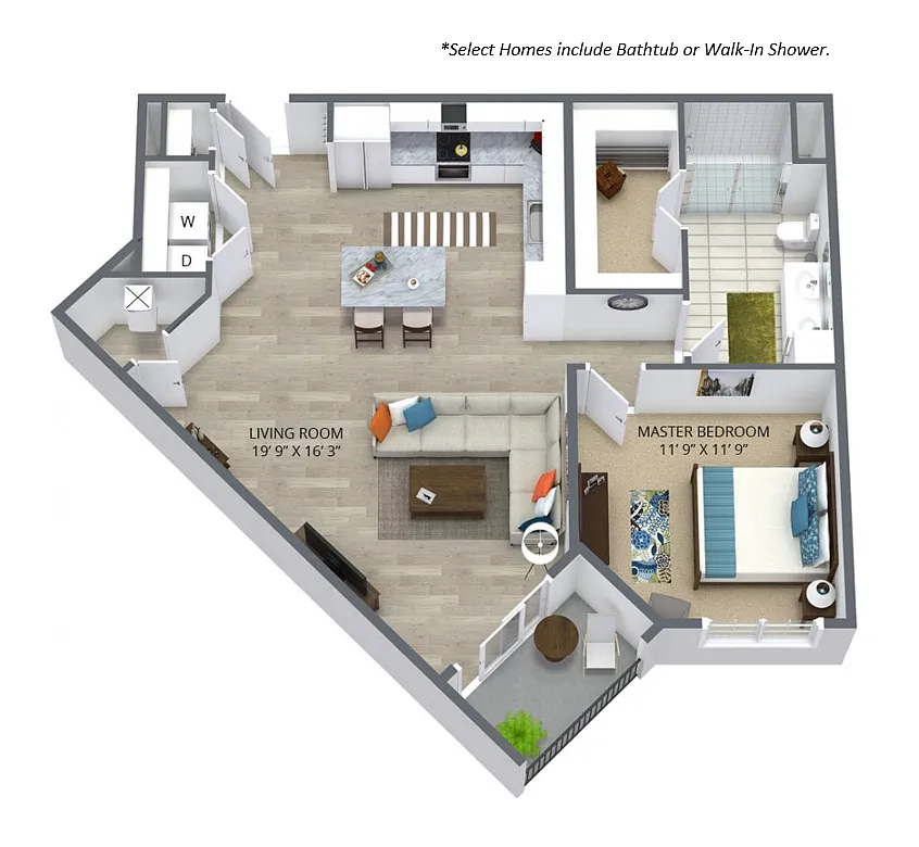 Floor plan The Twain