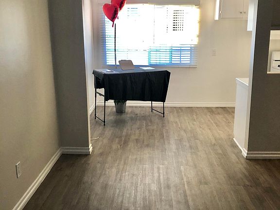 Front door view of living room area