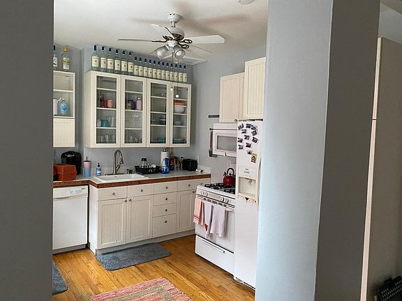 Freshly painted kitchen