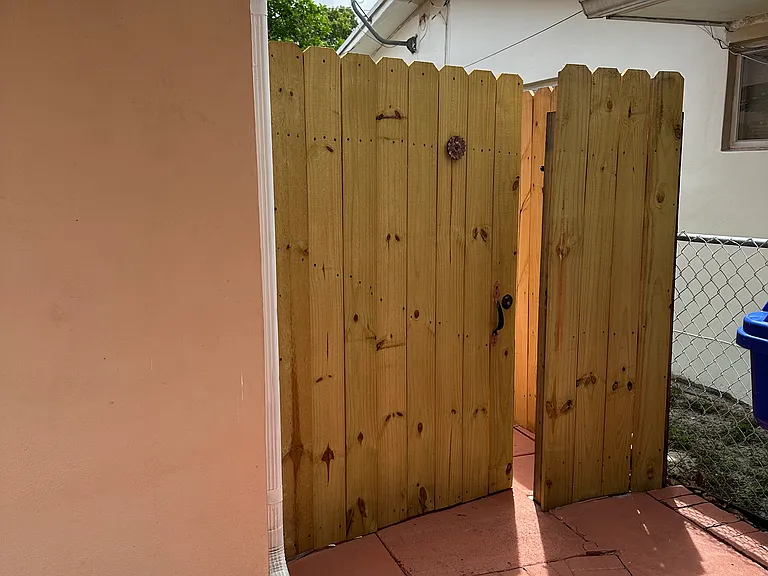 Private entrance