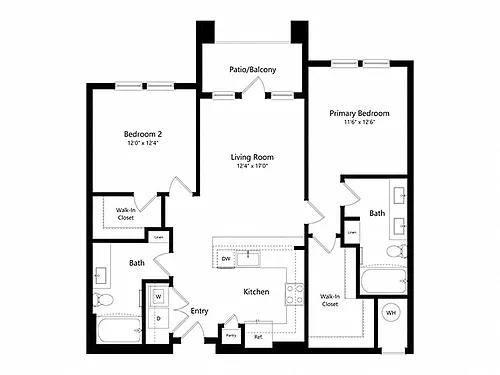 Floor plan B1