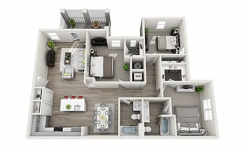 Floor plan The Marley