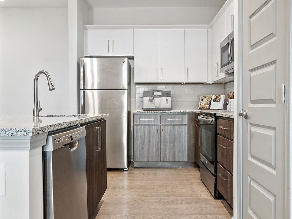 Two color custom cabinetry in your kitchen at Hawthorne at the Glen in Concord, NC