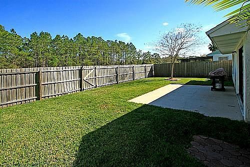 Completely Fenced Backyard!