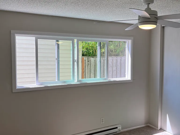 Ceiling fans in both bedrooms