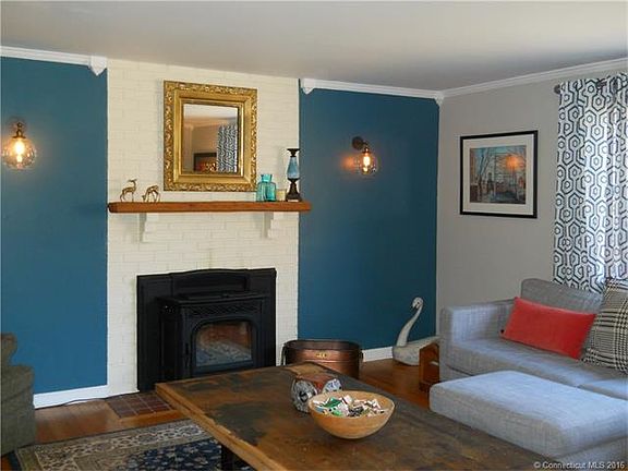 Inside the front door, view...