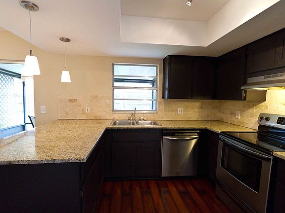 Large Kitchen with Stainless Appliances