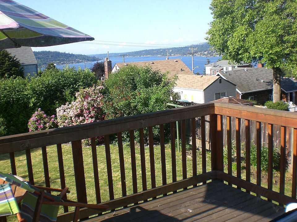 Deck view of Lake Washington