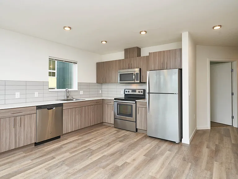 Kitchen with Stainless Steel Appliances