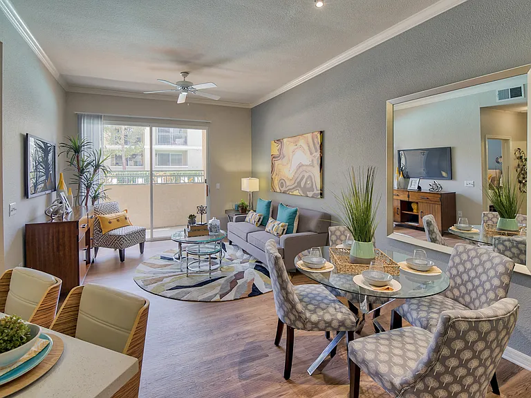 All homes offer a private balcony or patio area