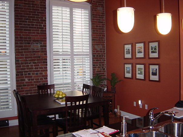 Dining/multipurpose area in great room