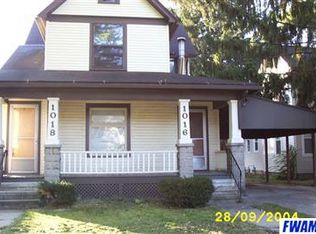 1016-1018 Elmwood Ave, Fort Wayne, IN