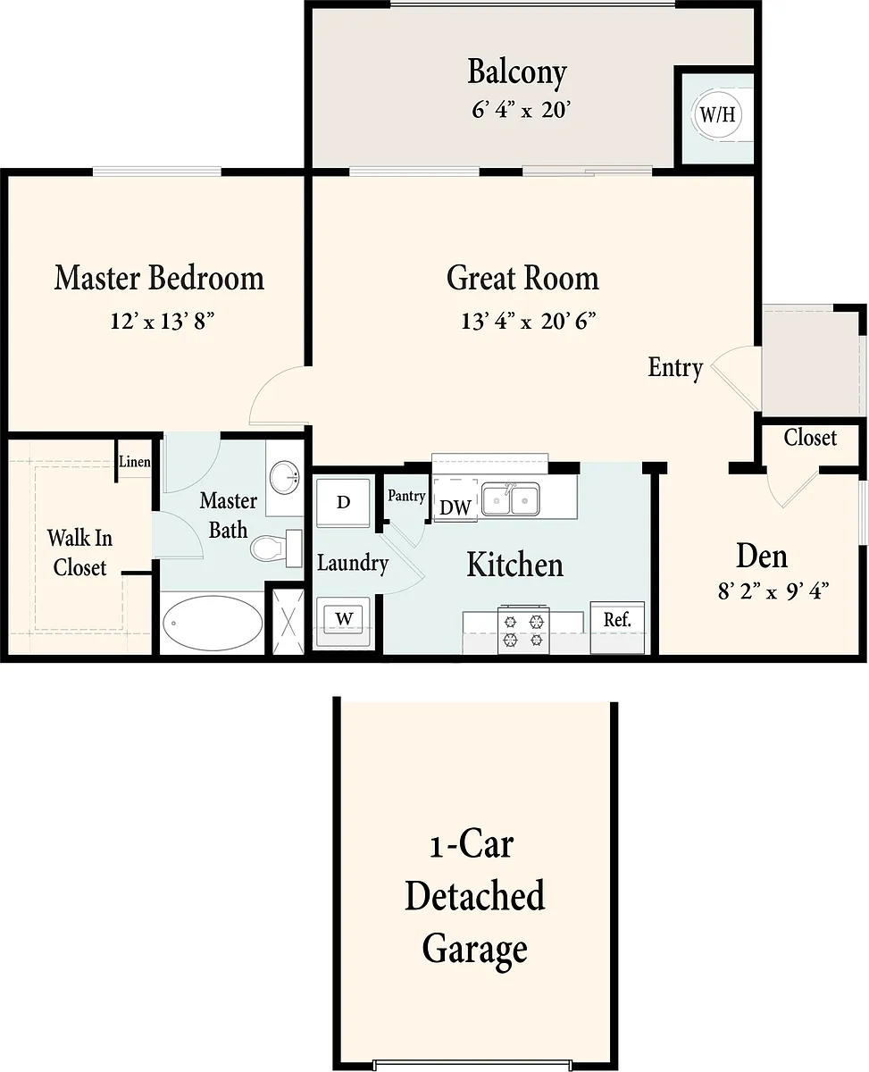 Floor plan The Wheaton - Second Floor