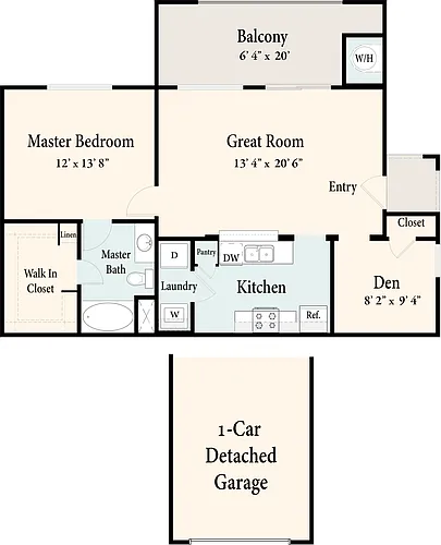Floor plan The Wheaton - Second Floor
